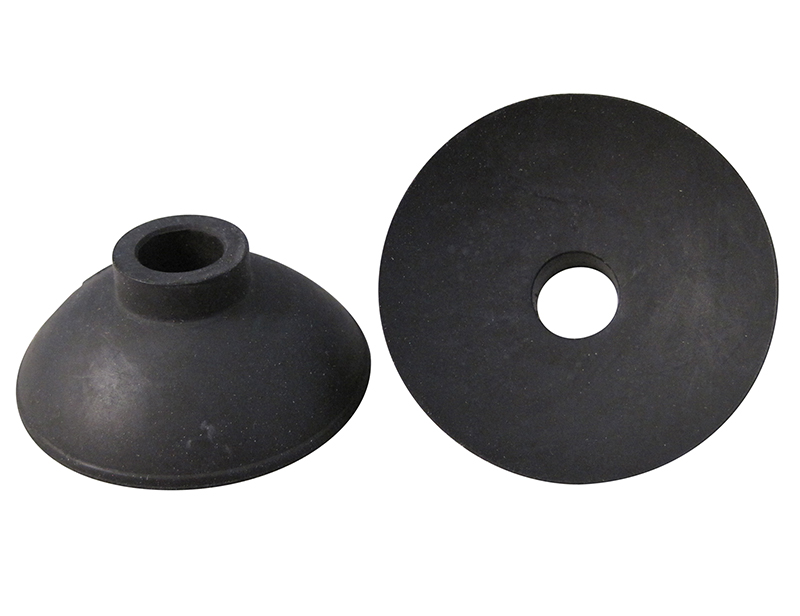 VacMotion USA product: 014510N - 45mm flat Natural Rubber suction cup