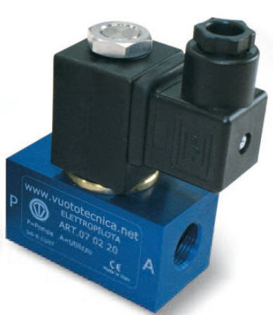 VacMotion USA product: 070220 - 2-way Vacuum Solenoid Pilot VacMotion USA product: 070220 - 2-way Vacuum Solenoid Pilot
