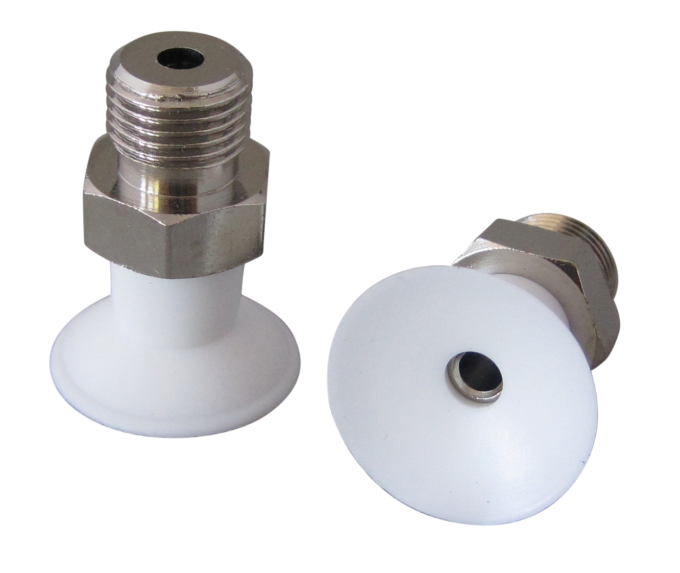 VacMotion USA product 081510S 15mm flat Silicone suction cup with G1