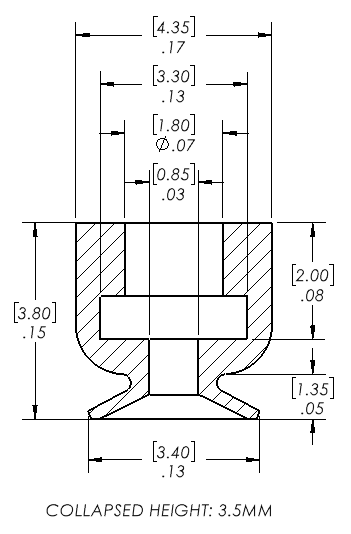 Enlarge Dimensional Drawing