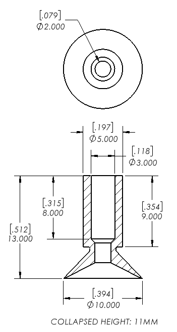 Enlarge Dimensional Drawing