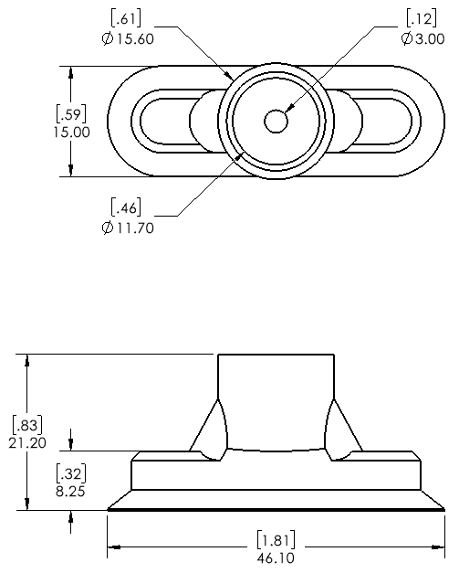 Enlarge Dimensional Drawing