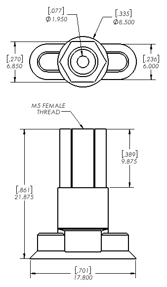 Enlarge Dimensional Drawing