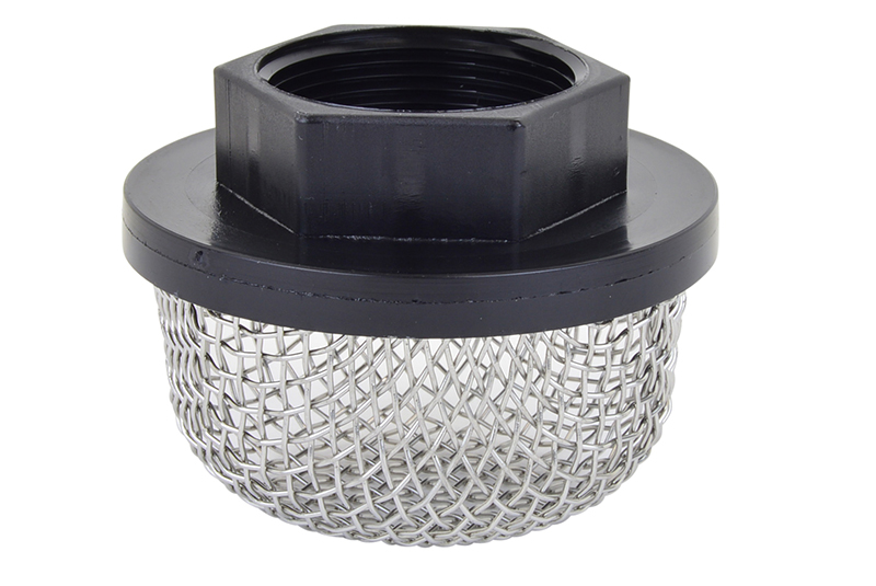 VacMotion USA product 20513 11/2 FNPT Nylon suction line strainer