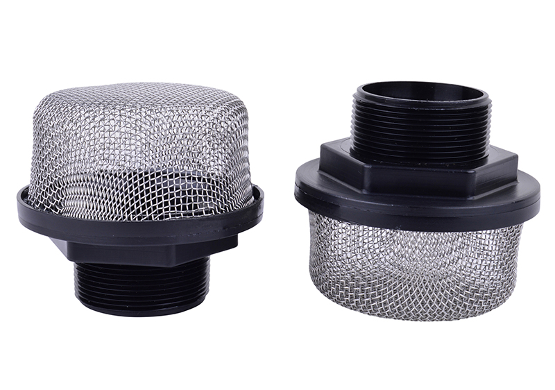 VacMotion USA product 20530 2 MNPT Nylon suction line strainer, 10 mesh