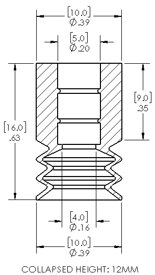 Enlarge Dimensional Drawing