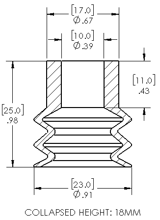 Enlarge Dimensional Drawing