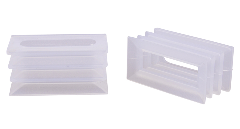 Rectangular shop suction cups