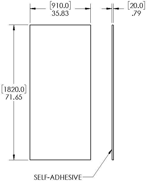 Enlarge Dimensional Drawing