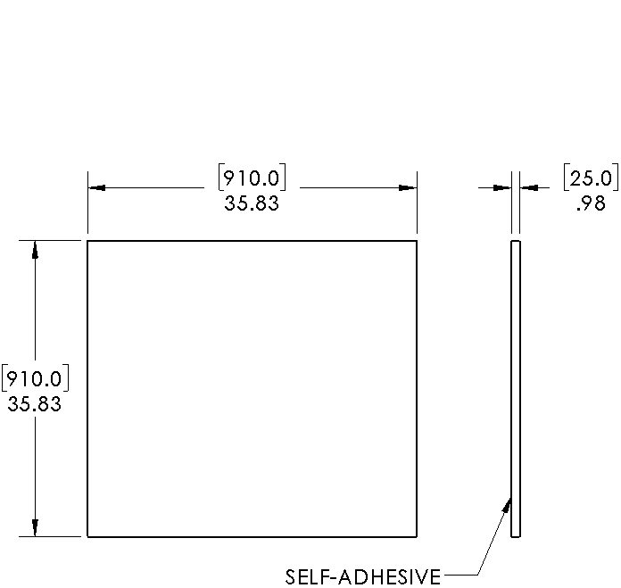 Enlarge Dimensional Drawing