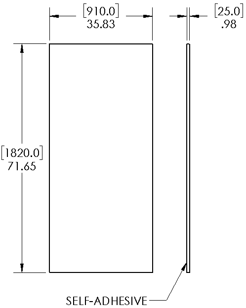 Enlarge Dimensional Drawing