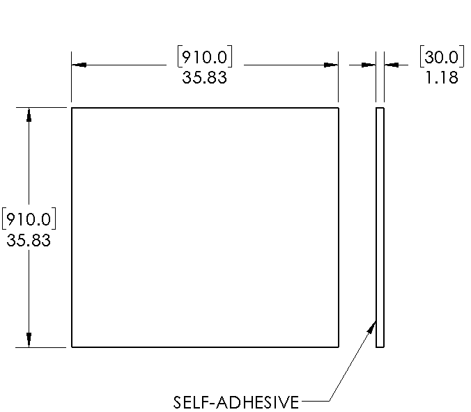 Enlarge Dimensional Drawing