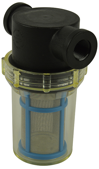 3/8 Female NPT in-Line Strainer with 50 mesh Stainless Steel Filter Screen 
