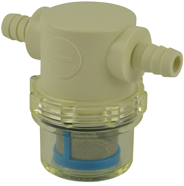 VacMotion USA product PLSS38BNCV050 3/8 Hose Barb Low Profile