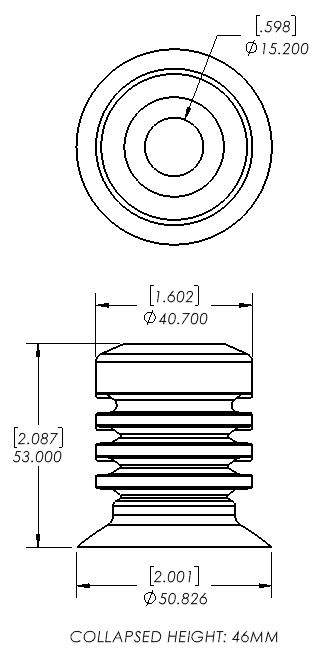 Enlarge Dimensional Drawing