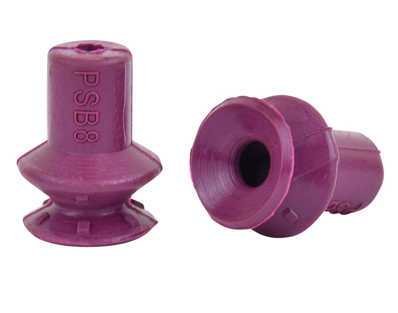 VacMotion USA product: PSB8-HNBR - 8mm single bellows suction cup, H-NBR