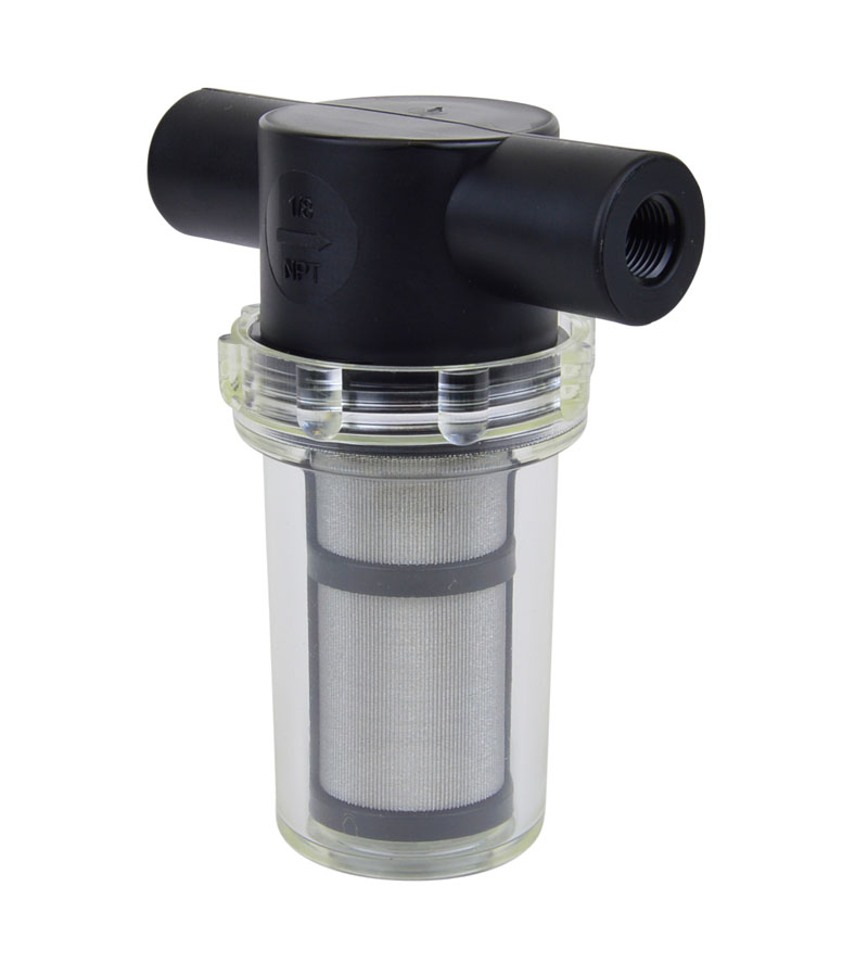 VacMotion USA product PVF.125L40M Plastic vacuum filter with long
