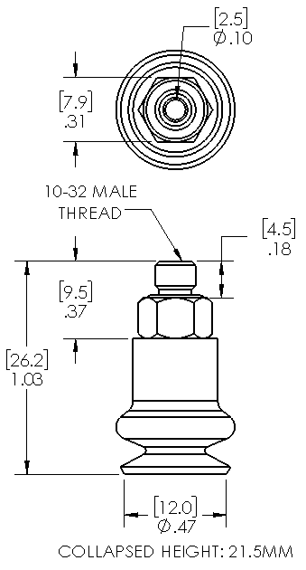 Enlarge Dimensional Drawing