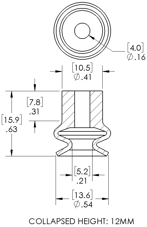 Enlarge Dimensional Drawing