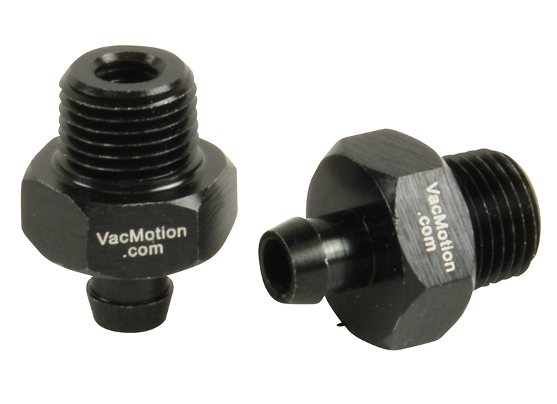 VacMotion product: SB25-SIT-18M - 23.5mm single bellows FDA Silicone  suction cup with 1/8 male NPT fitting